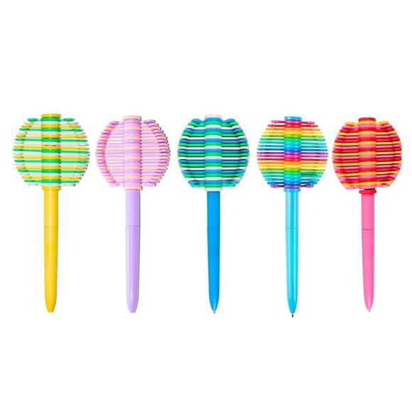 PICK ONE FIDGET Multicolor Relaxation Calming Ballpoint Pen NEW - Picture 1 of 5